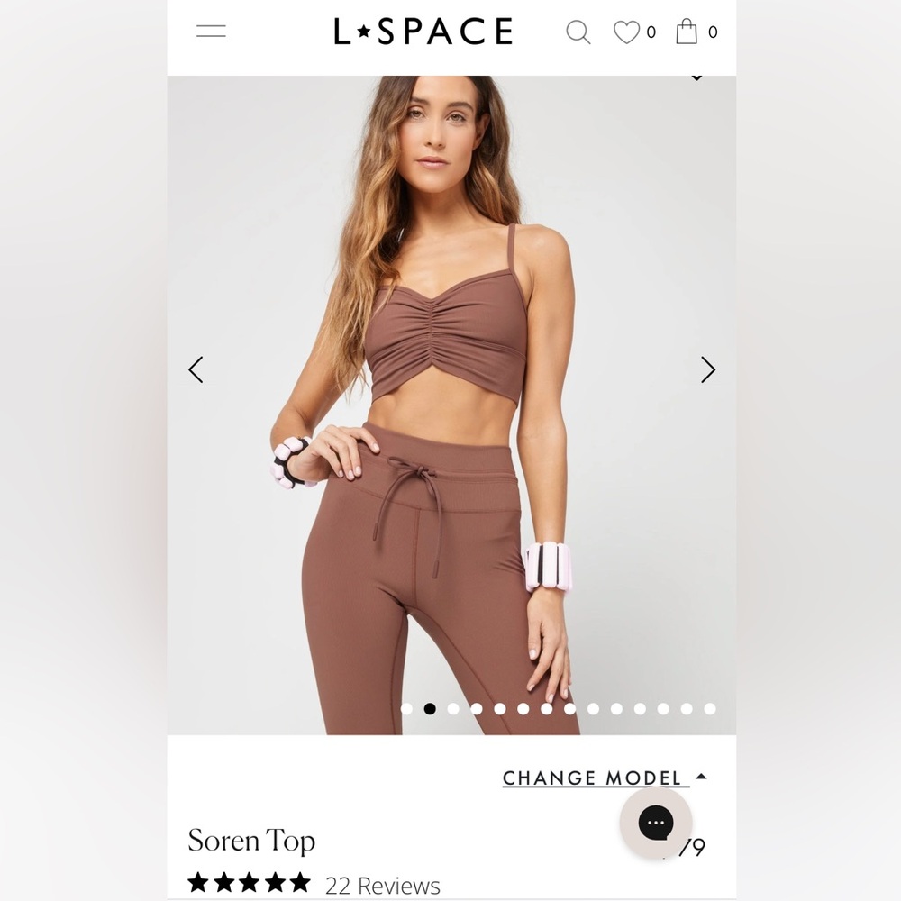 L*Space Soren Top. BNWT. Size M